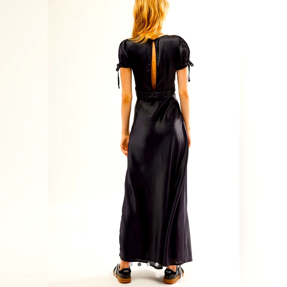 Free People Black and White Maxi Dress - Picture 2 of 9